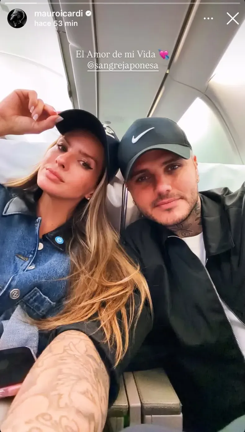 El posteo de Mauro Icardi. 