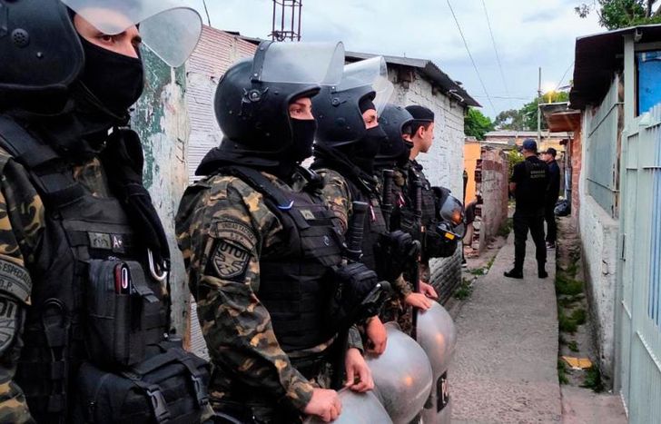 Imágenes del operativo.