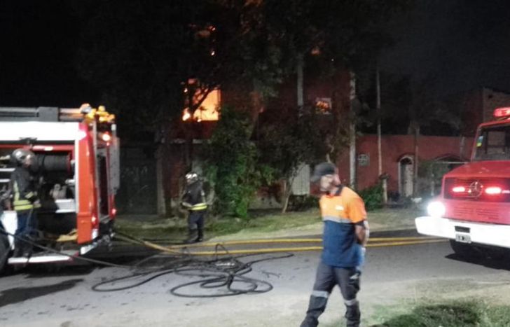 Así fue el incendio.