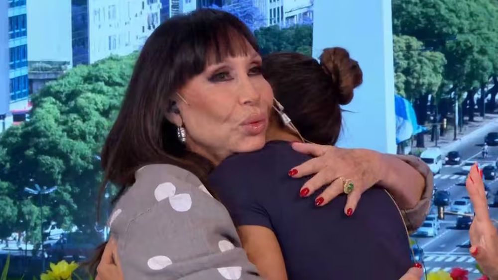 Moria Casán y Mirtha Legrand, reconciliadas.&nbsp;