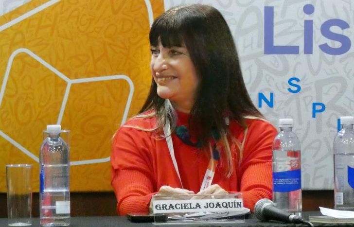 Graciela estará presente nuevamente en la Feria Internacional del Libro.