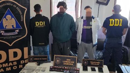 Diario La Unión | Los barras fueron detenidos por la DDI de Lomas de Zamora.