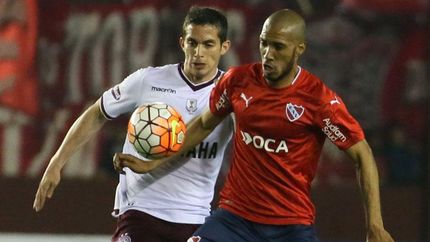 Lanús e Independiente, en Copa Sudamericana 2016.