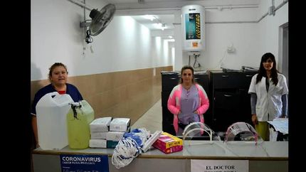 entregan elementos de proteccion y articulos de limpieza en las unidades sanitarias