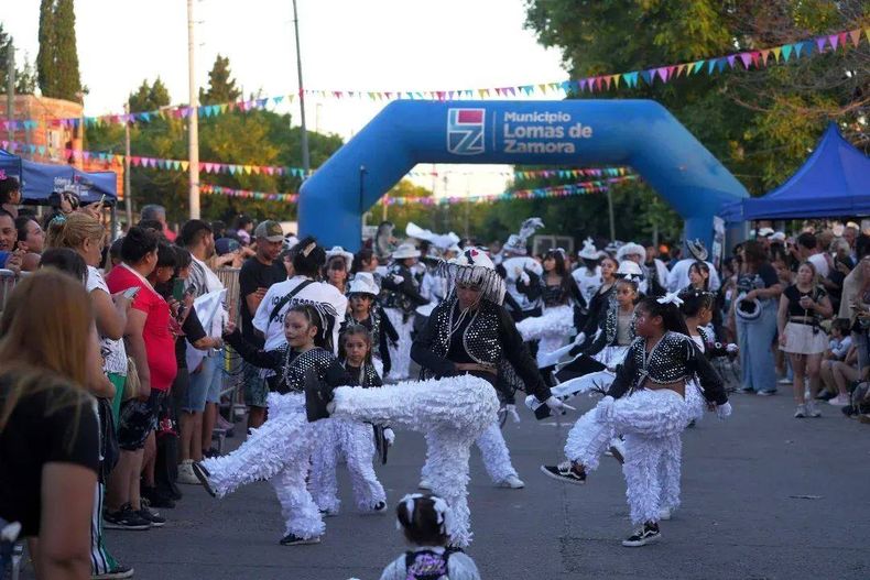 El Municipio organizó jornadas de carnaval desde el jueves hasta el martes inclusive.
