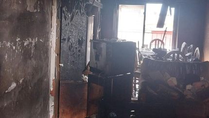 El lugar quedó destruido.