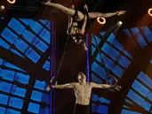 El atleta y artista de Temperley contó junto a su pareja y compañera de show, las anécdotas detrás y en escena.&nbsp;