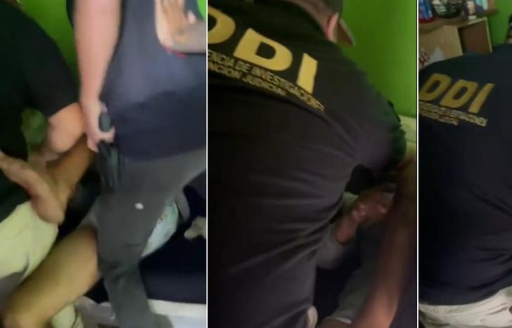 Efectivos de la DDI de Lomas encabezaron el allanamiento.