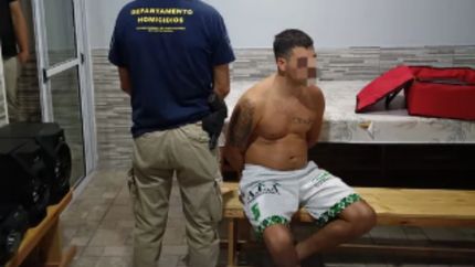 El hombre que estaba prófugo, quedó a disposición de la Justicia.