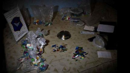 Doña Adriana era la líder de la banda narco desbaratada.