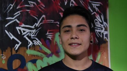 Agustín está devuelta, luego de un parate en el freestyle.