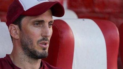 Luis Zubeldía y su dolor por la derrota de Lanús ante Unión.