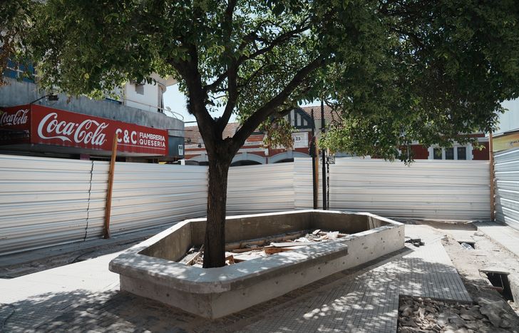 Se van a colocar 2 mil metros de nuevas veredas, 510 metros cuadrados de vegetación.