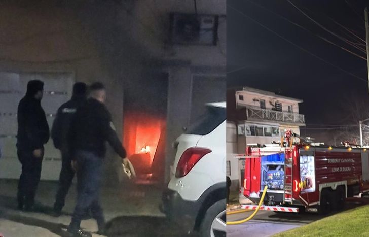 Hubo un amplio operativo en la cuadra.