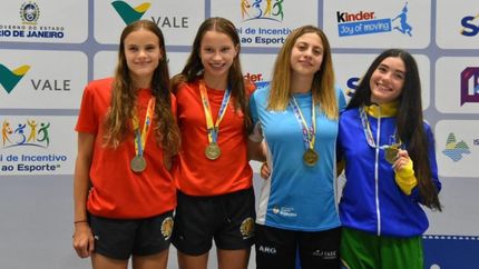 Sabina Montiel terminó tercera en la Gimnasiada Mundial Escolar.