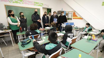Estudiantes recibieron tablets del programa Conectar Igualdad. Estudiantes recibieron tablets del programa Conectar Igualdad.