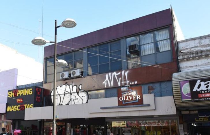 El edificio donde funcionaba Pumper Nic aún sigue en pie.