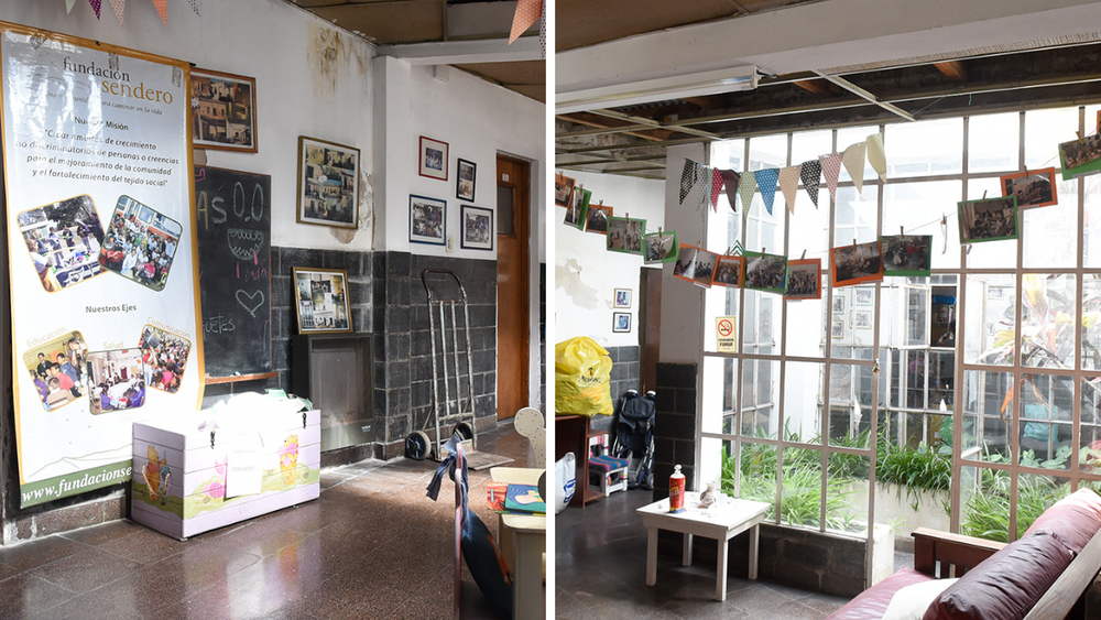 El espacio de Temperley se dedica a colaborar con merenderos y comedores que apadrina todo el año. El espacio de Temperley se dedica a colaborar con merenderos y comedores que apadrina todo el año.