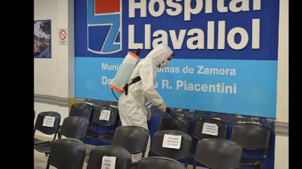 refuerzan la desinfeccion en centros de salud, dependencias y espacios publicos