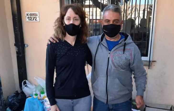 Los papás de Nacho cumpliendo con lo prometido.