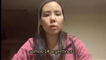 Los argentinos en Wuhan habían pedido ayuda en un video.