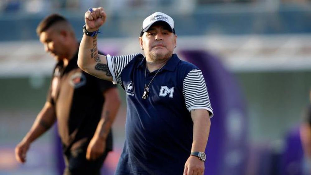 Maradona está hoy en terapia intensiva.
