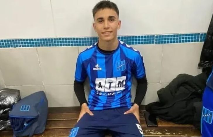Camilo Nuin, el joven futbolista que murió durante una operación.