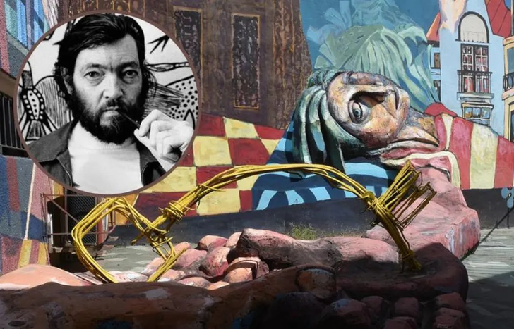 Julio Cortázar llegó a Banfield a los 4 años, en 1918, y la dejó alrededor de sus 17. Hay murales en honor a su obra.&nbsp; &nbsp;