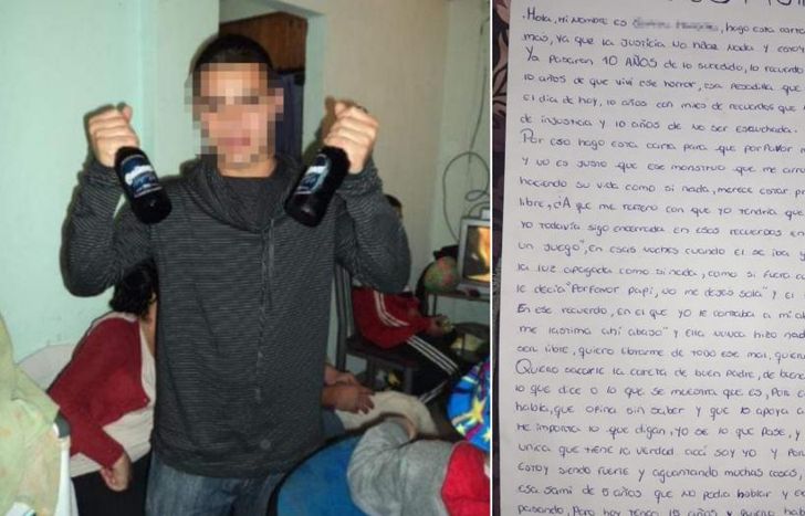 La víctima pide justicia por los hechos que habría sufrido cuando tenía 5 años.