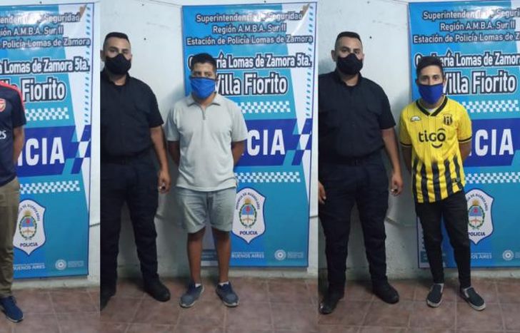 Tres detenidos por el robo de un auto en Villa Fiorito.