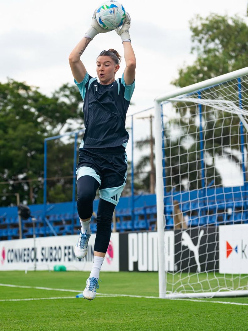 La arquera de Banfield tambi&eacute;n jug&oacute; en la sub-20.