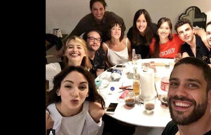 Thelma fue parte de un reencuentro de excompañeros de tira de esa época.