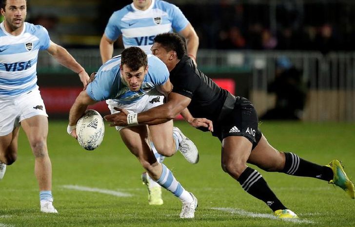 Los Pumas anotaron tres tries. No alcanzó.