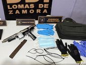 Elementos incautados por la DDI de Lomas de Zamora.