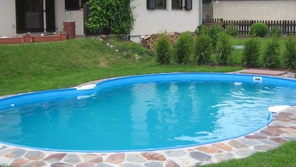 pileta con distancia social