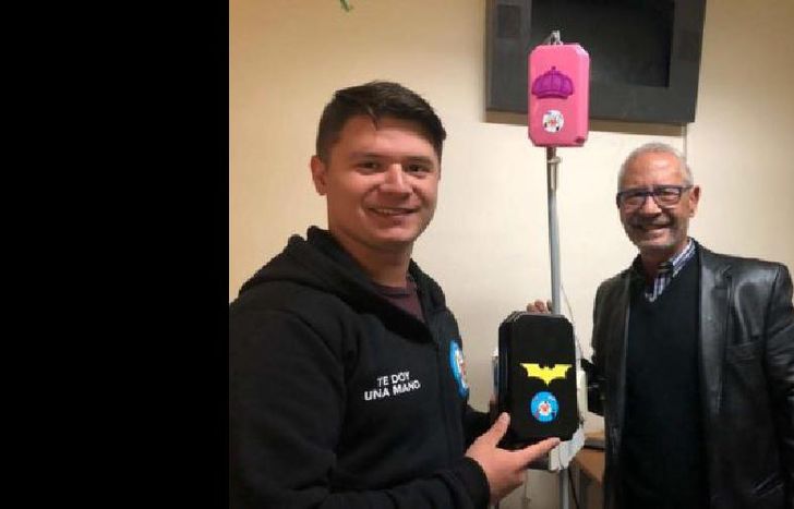 para el área de internación pediátrica.