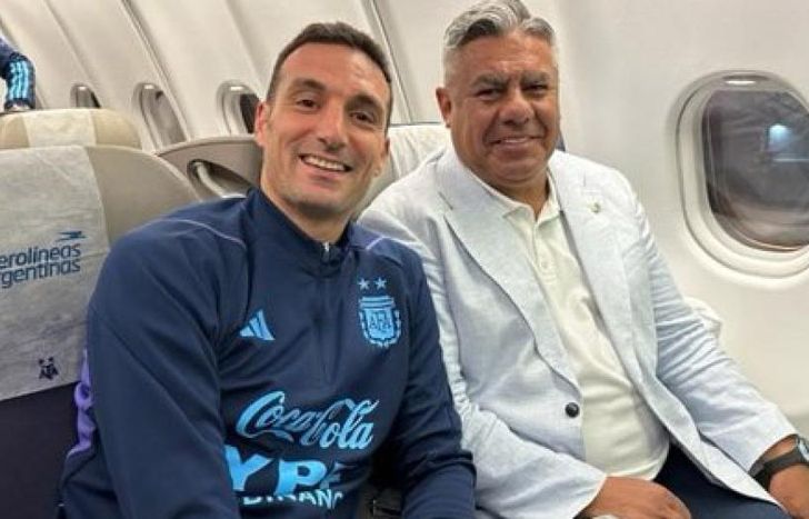 La delegación del Seleccionado está a rumbo a Qatar.
