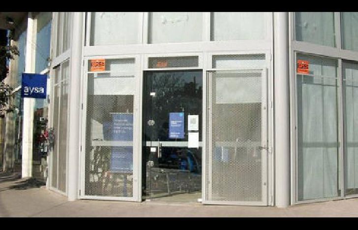la oficia central de Aysa en Ezeiza.