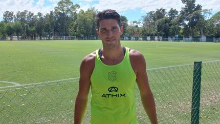 Dylan Gissi se recupera de su dura lesión ocurrida en la Copa Argentina.