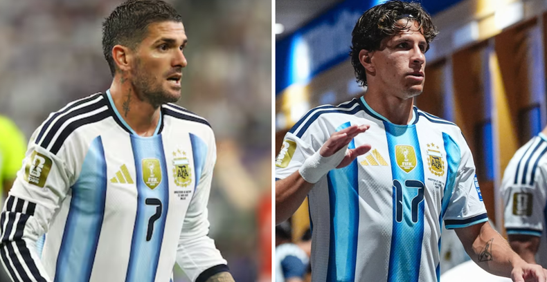 Rodrigo de Paul irá al banco de los suplentes y Giuliano Simeone será titular en la Selección Argentina.&nbsp;