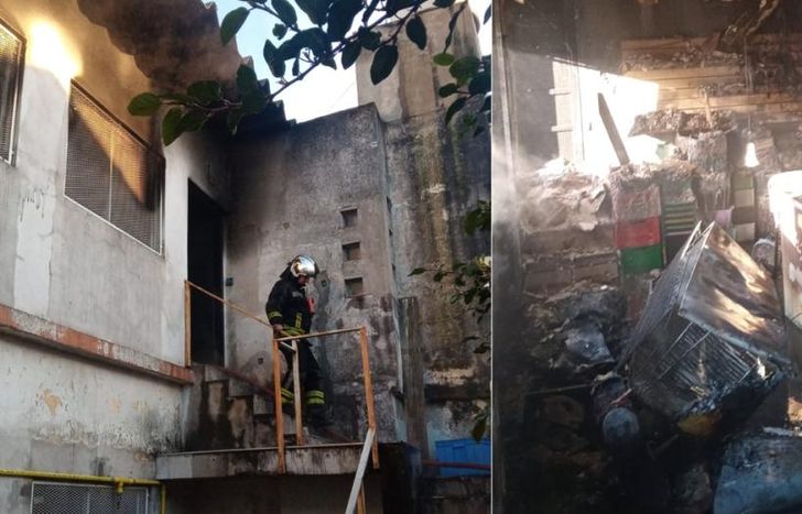 El lugar quedó destruido.