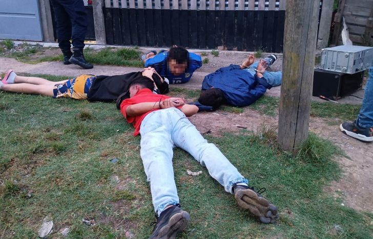 Los presuntos sicarios fueron detenidos por un crimen en Burzaco.