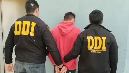 La detención del sospechoso.