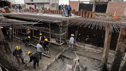 Construyen una estación de bombeo en Santa Catalina.