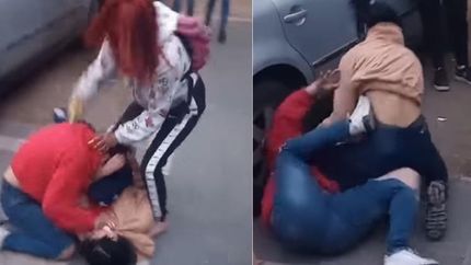 La pelea ocurrió en Banfield Oeste y quedó filmada. La pelea ocurrió en Banfield Oeste y quedó filmada.