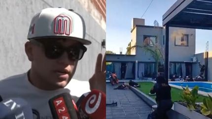 Martín, allegado a los dueños de la quinta donde se produjo el tiroteo.