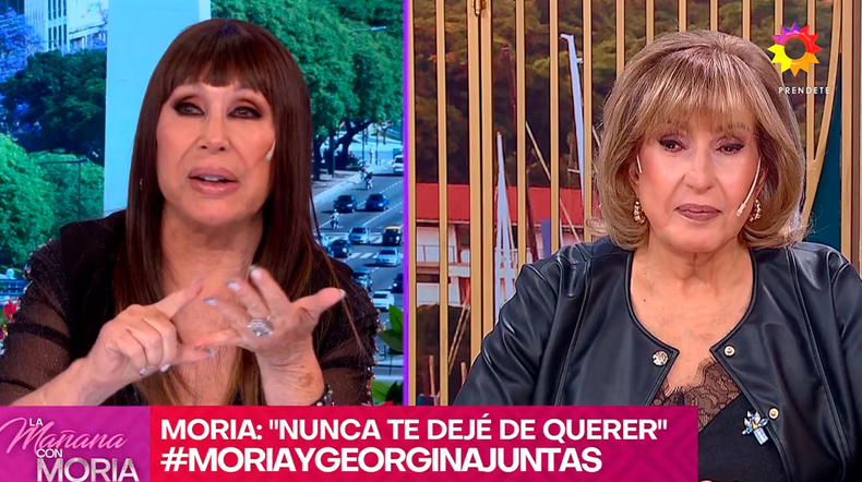Moria Casan y Georgina Barbarossa, juntas. 