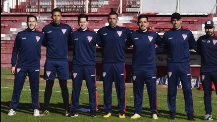El nuevo cuerpo técnico del Milrayitas. El nuevo cuerpo técnico del Milrayitas.