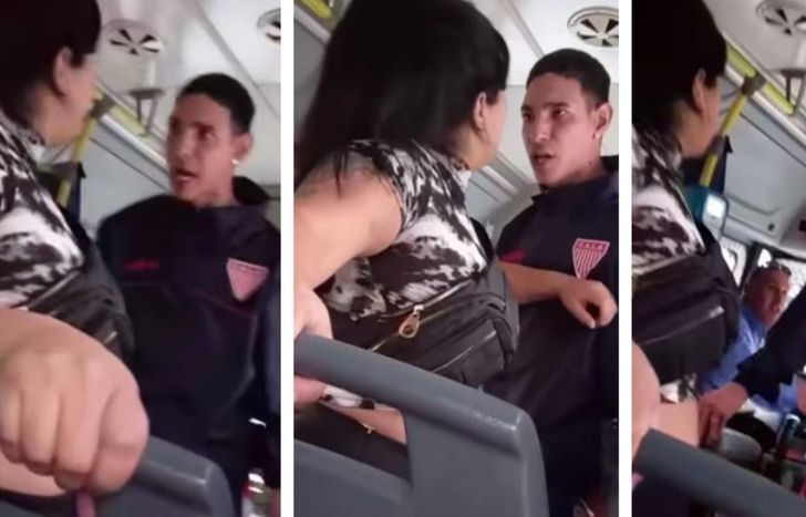 La discusión subió de tono: hubo empujones e insultos.