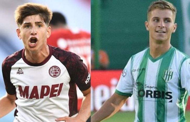 Belmonte y Galoppo, jóvenes y figuras de Lanús y Banfield.